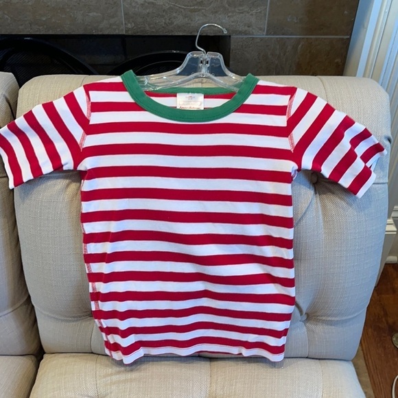 Hanna Andersson Other - Kid’s Hanna Andersson Xmas Red Striped Cotton PJ Top